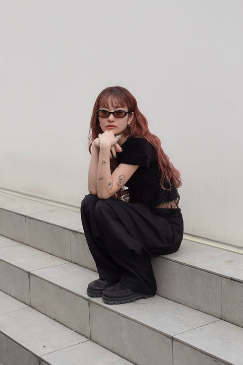 ドットチュールビスチェ